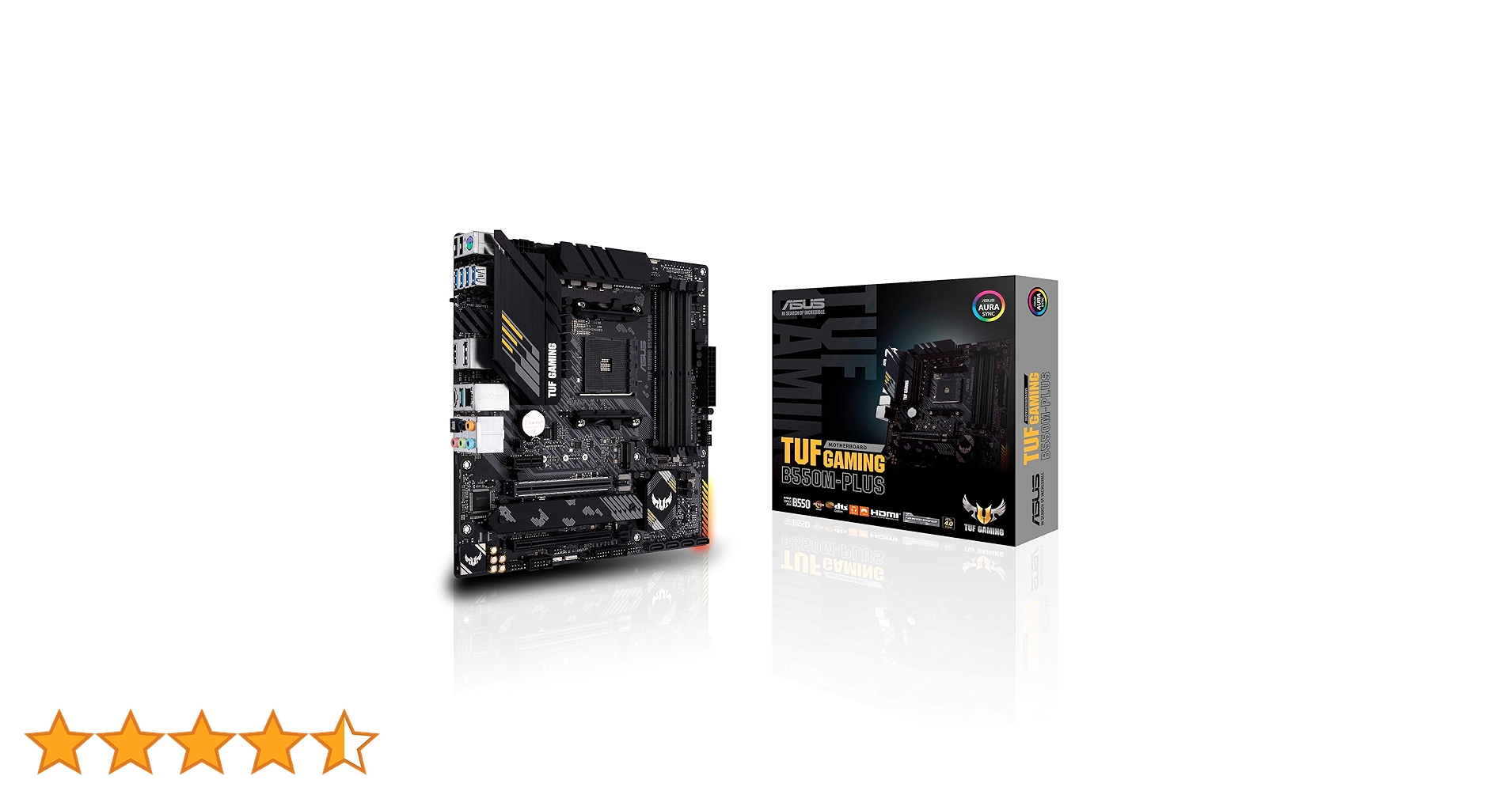 ASUS TUF GAMING B550M-PLUS AMD AM4 (3rd Gen Ryzen™) Micro